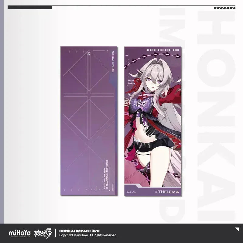 Honkai Impact 3rd Portrait Series Laser Ticket Vol.2 Dream Seeker ACG Go Anime www.acg-go.com Coralie, Dream Seeker, Helia, Honkai Impact 3rd, Lantern, Senadina, Songque, Thelema, Ticket