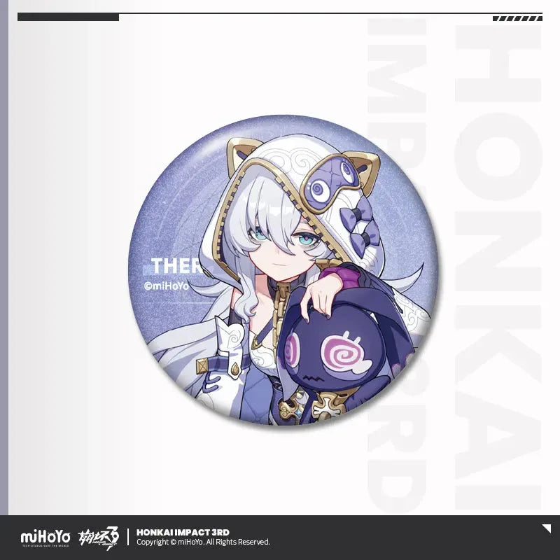 Portrait Series Tinplate Badge Vol.2 Honkai Impact 3rd Thelema ACG Go Anime www.acg-go.com Badge, Coralie, Dream Seeker, Helia, Honkai Impact 3rd, Lantern, Senadina, Songque, Thelema