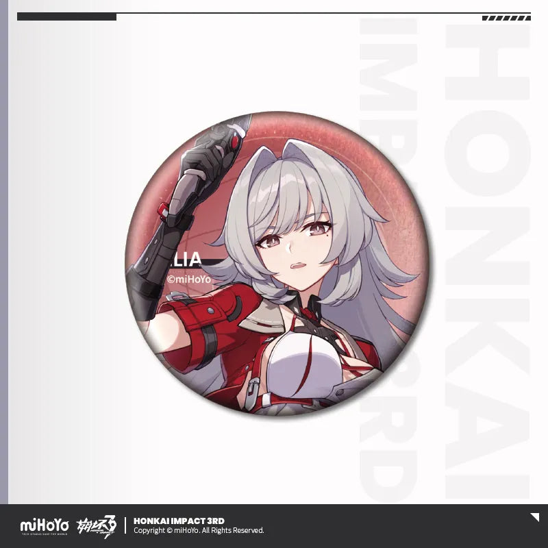 honkai impact 3rd portrait series tinplate badge vol 2 ACG GO