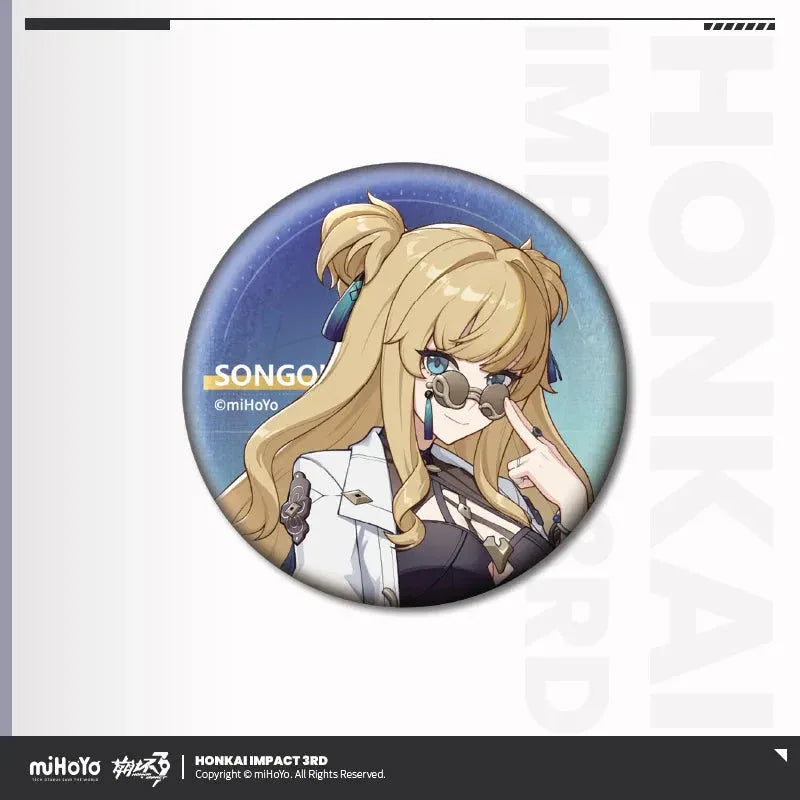 Portrait Series Tinplate Badge Vol.2 Honkai Impact 3rd Thelema ACG Go Anime www.acg-go.com Badge, Coralie, Dream Seeker, Helia, Honkai Impact 3rd, Lantern, Senadina, Songque, Thelema