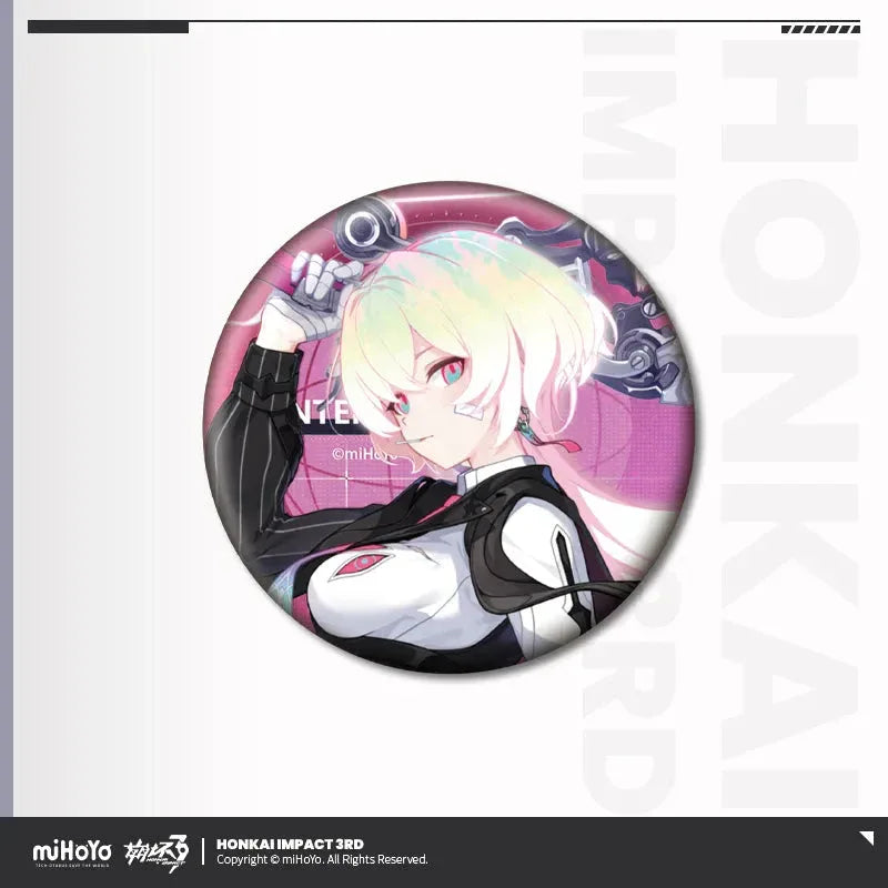 Portrait Series Tinplate Badge Vol.2 Honkai Impact 3rd Thelema ACG Go Anime www.acg-go.com Badge, Coralie, Dream Seeker, Helia, Honkai Impact 3rd, Lantern, Senadina, Songque, Thelema