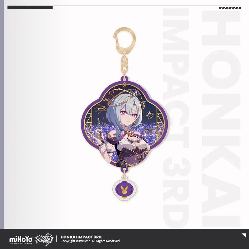 honkai impact 3rd prosperous year series acrylic quicksand pendant ACG GO