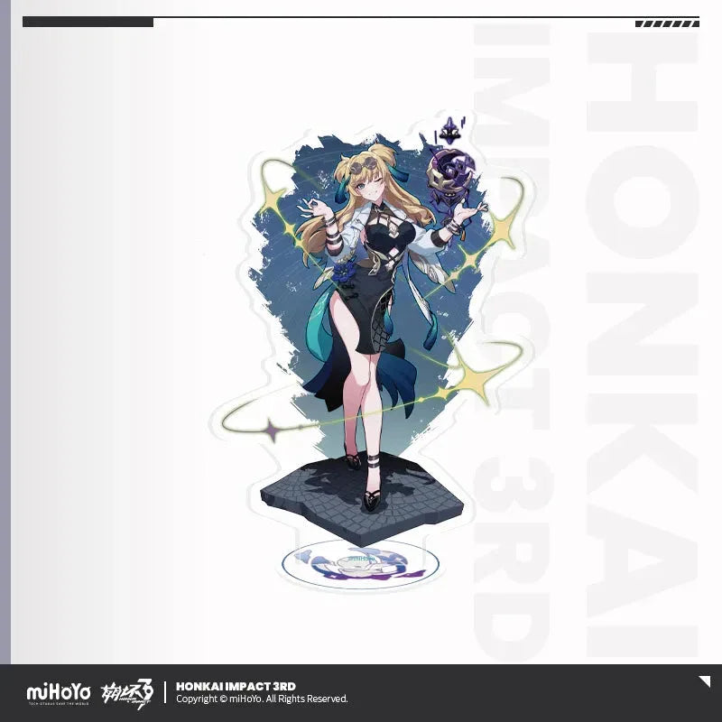 Stigmata Series Acrylic Stand Vol.2 Honkai Impact 3rd Senadina: Departure ACG Go Anime www.acg-go.com Coralie, Helia, Honkai Impact 3rd, Seele, Senadina, Songque, Thelema, Theresa, Vita