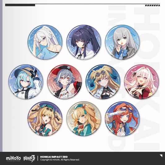 honkai impact 3rd stigmata series tinplate badge ACG GO