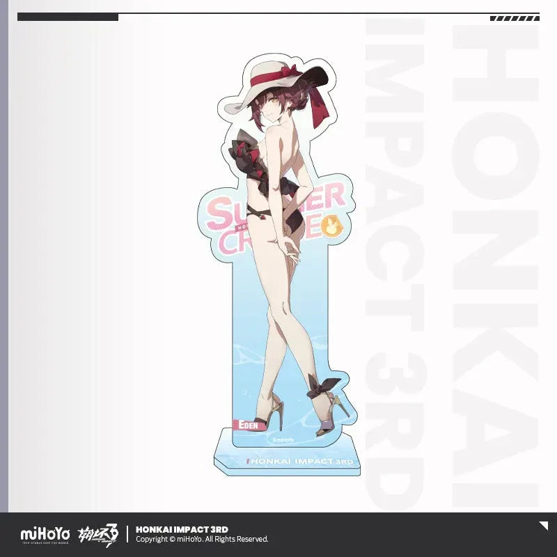 Summer Cruise Series Acrylic Stand Vol.4 Honkai Impact 3rd Eden ACG Go Anime www.acg-go.com Aponia, Eden, Elysia, Griseo, Honkai Impact 3rd, Hua, Kalpas, Kevin, Kosma, Mobius, Pardofelis, Sakura, Stand, Su, Vill-V