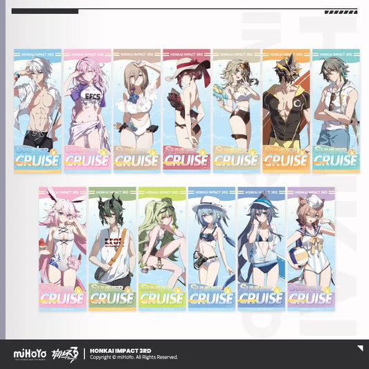 honkai impact 3rd summer cruise series laser cardboard vol 4 ACG GO