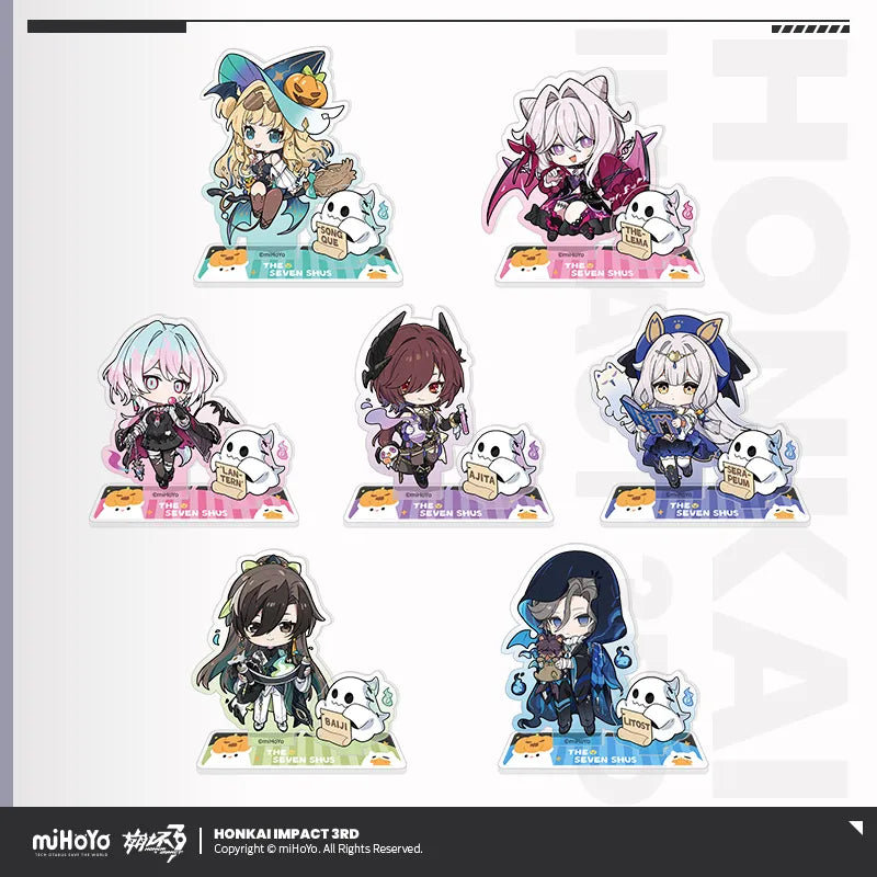 honkai impact 3rd the seven shus night of encounters series chibi acrylic stand ACG GO