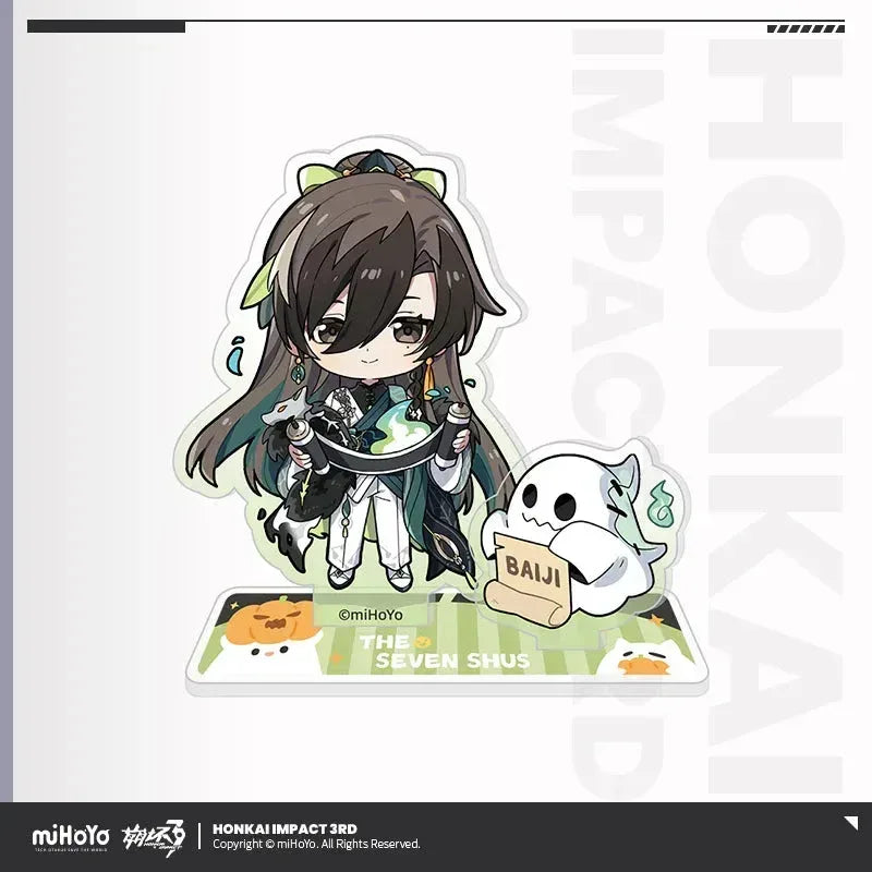 Honkai Impact 3rd The Seven Shus Night of Encounters Series Chibi Acrylic Stand Ajita ACG Go Anime www.acg-go.com Ajita, Baiji, Honkai Impact 3rd, Lantern, Litost, Serapeum, Songque, Stand, Thelema