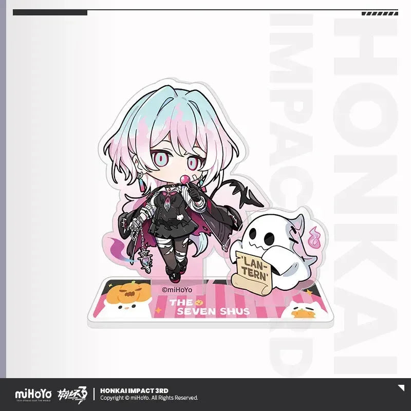 Honkai Impact 3rd The Seven Shus Night of Encounters Series Chibi Acrylic Stand Ajita ACG Go Anime www.acg-go.com Ajita, Baiji, Honkai Impact 3rd, Lantern, Litost, Serapeum, Songque, Stand, Thelema