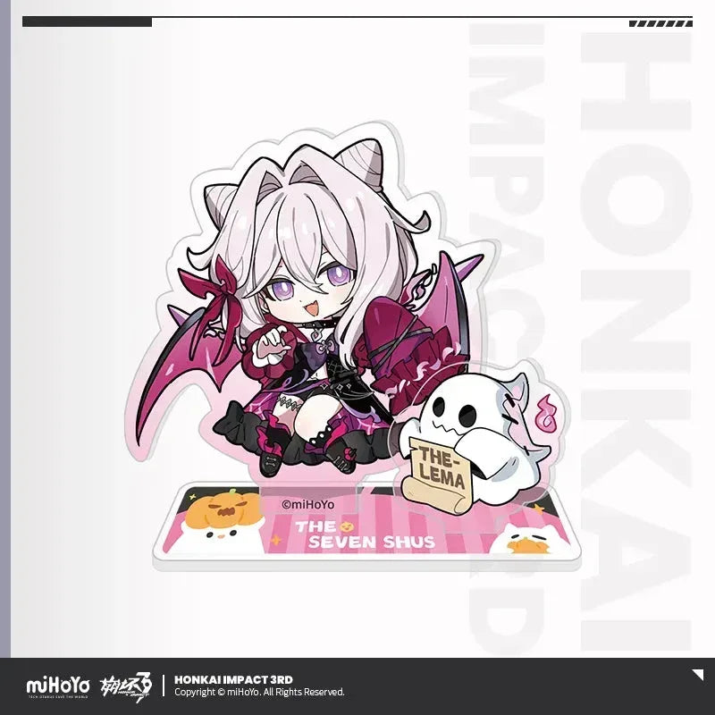 Honkai Impact 3rd The Seven Shus Night of Encounters Series Chibi Acrylic Stand Ajita ACG Go Anime www.acg-go.com Ajita, Baiji, Honkai Impact 3rd, Lantern, Litost, Serapeum, Songque, Stand, Thelema