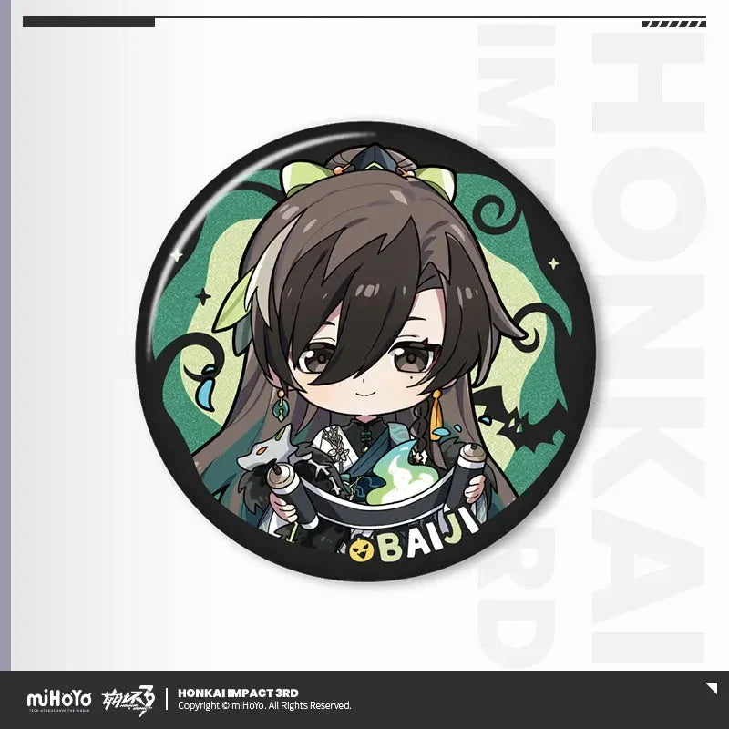 The Seven Shus Night of Encounters Series Chibi Tinplate Badge Honkai Impact 3rd Lantern ACG Go Anime www.acg-go.com Ajita, Badge, Baiji, Honkai Impact 3rd, Lantern, Litost, Serapeum, Songque, Thelema