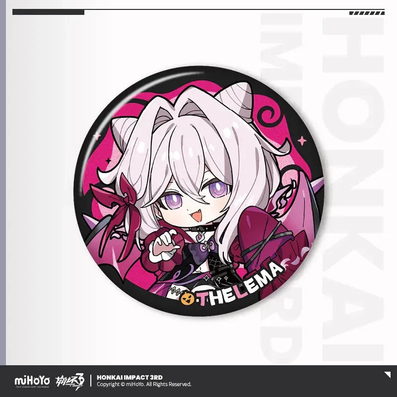 The Seven Shus Night of Encounters Series Chibi Tinplate Badge Honkai Impact 3rd Lantern ACG Go Anime www.acg-go.com Ajita, Badge, Baiji, Honkai Impact 3rd, Lantern, Litost, Serapeum, Songque, Thelema