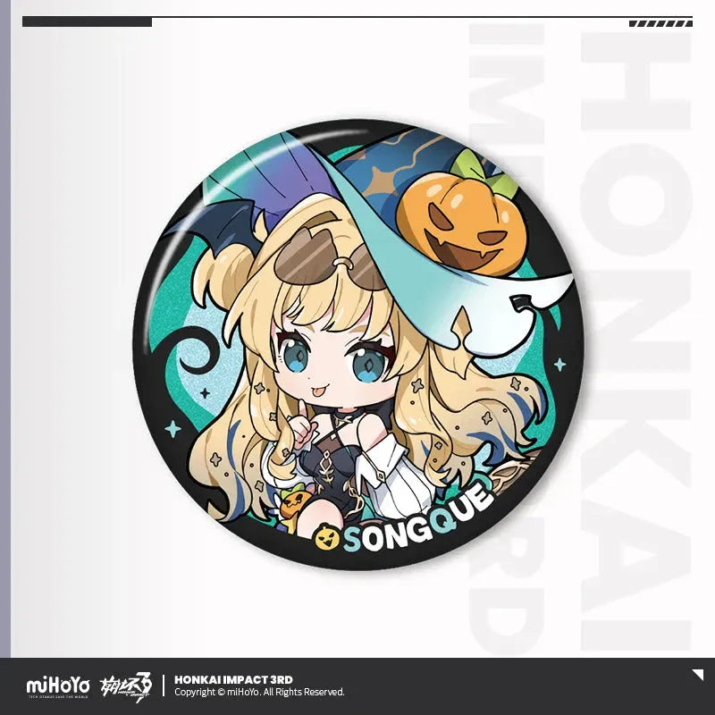 The Seven Shus Night of Encounters Series Chibi Tinplate Badge Honkai Impact 3rd Lantern ACG Go Anime www.acg-go.com Ajita, Badge, Baiji, Honkai Impact 3rd, Lantern, Litost, Serapeum, Songque, Thelema