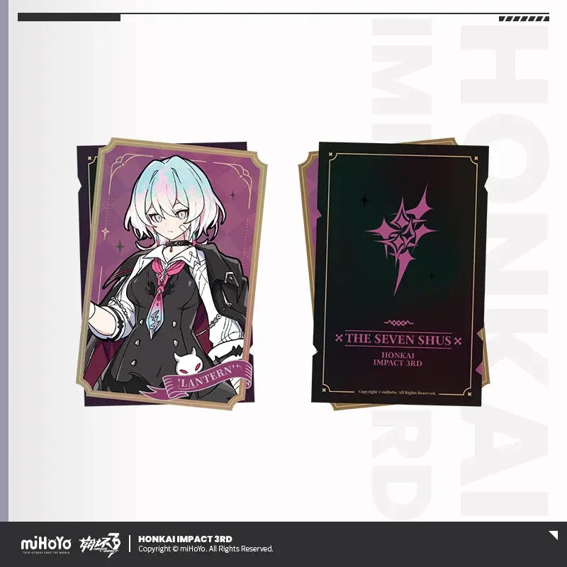 The Seven Shus Night of Encounters Series Collection Card Honkai Impact 3rd Songque ACG Go Anime www.acg-go.com Ajita, Art Decor, Baiji, Card, Honkai Impact 3rd, Lantern, Litost, Serapeum, Songque, Thelema