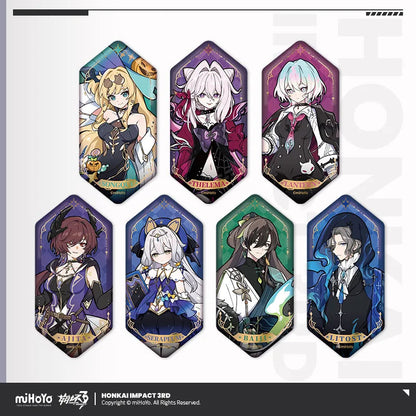 honkai impact 3rd the seven shus night of encounters series tinplate badge ACG GO