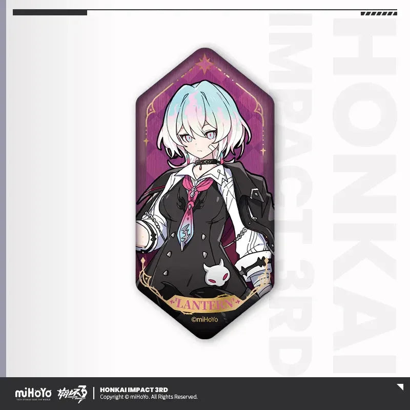 The Seven Shus Night of Encounters Series Tinplate Badge Honkai Impact 3rd Songque ACG Go Anime www.acg-go.com Ajita, Badge, Baiji, Honkai Impact 3rd, Lantern, Litost, Serapeum, Songque, Thelema