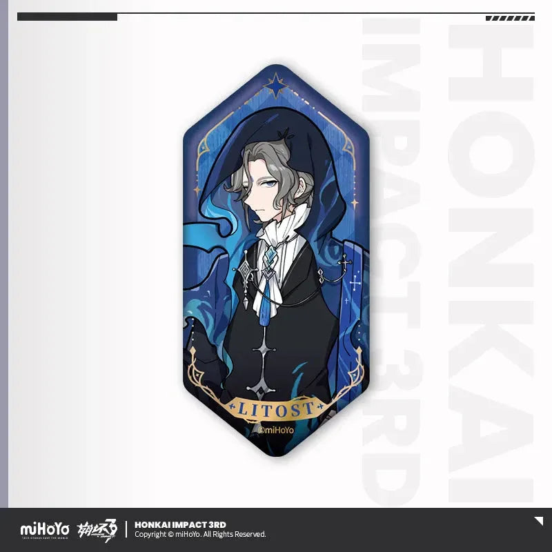 The Seven Shus Night of Encounters Series Tinplate Badge Honkai Impact 3rd Songque ACG Go Anime www.acg-go.com Ajita, Badge, Baiji, Honkai Impact 3rd, Lantern, Litost, Serapeum, Songque, Thelema