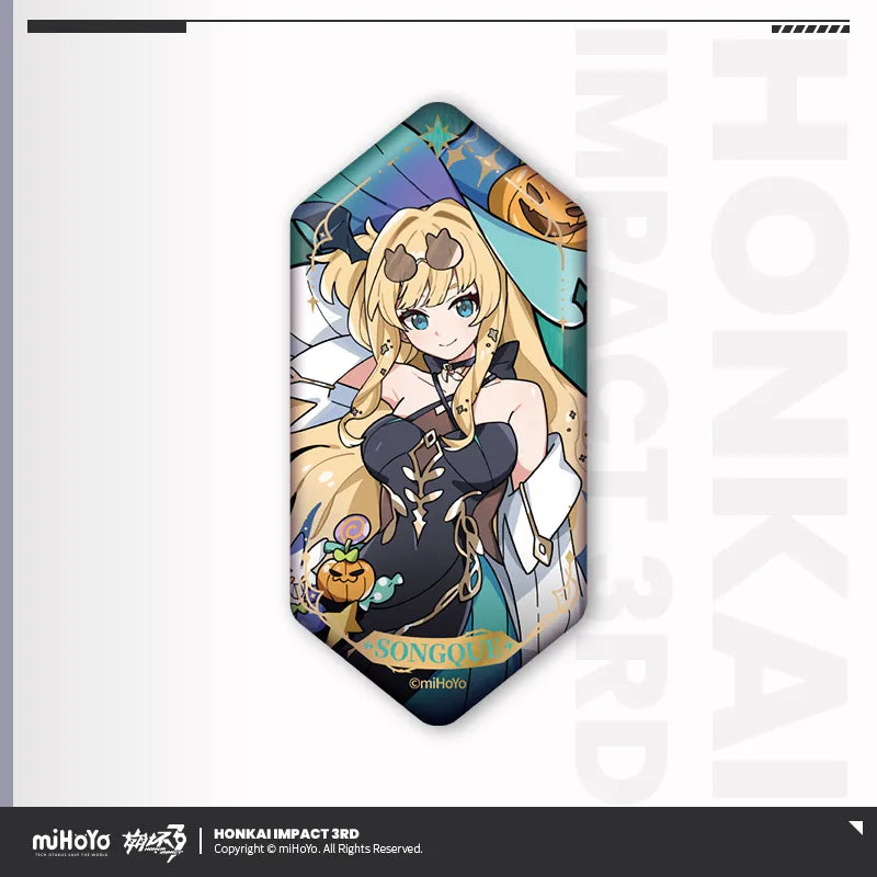 honkai impact 3rd the seven shus night of encounters series tinplate badge ACG GO