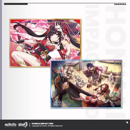 honkai impact 3rd thousand faced maestro series pet shikishi cardboard ACG GO
