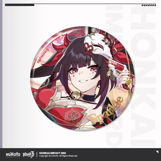 honkai impact 3rd thousand faced maestro series tinplate badge ACG GO