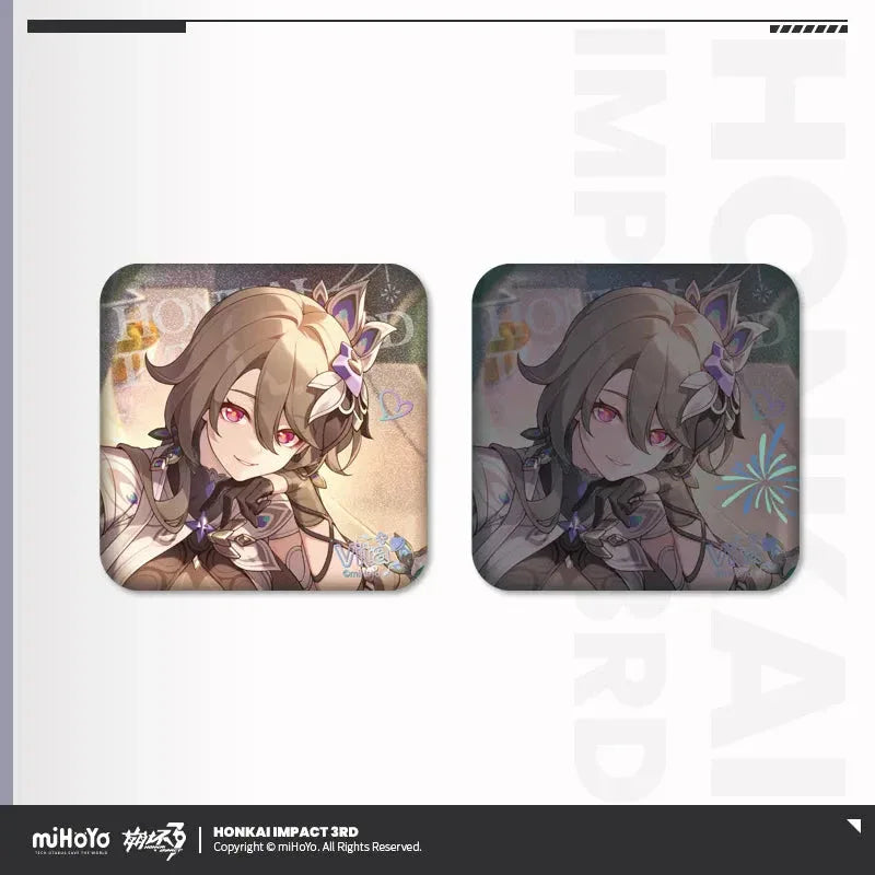 Thousand-Faced Maestro Series Tinplate Badge Honkai Impact 3rd Vita ACG Go Anime www.acg-go.com Honkai Impact 3rd, Sampo, Sparkle, Vita