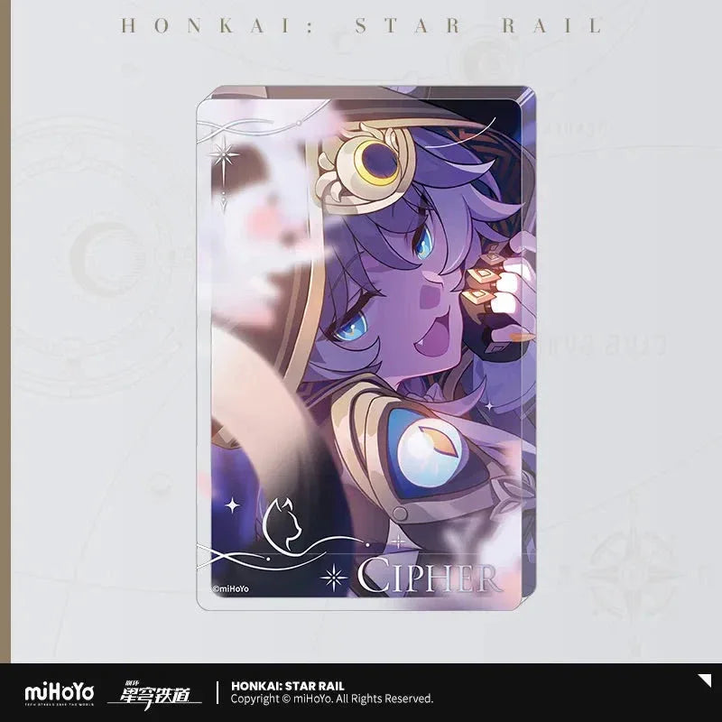 Amphoreus' Saga of Heroes Series Acrylic Ornament Honkai: Star Rail Aglaea ACG Go Anime www.acg-go.com Aglaea, Anaxa, Castorice, Cipher, Hyacine, Mydei, Ornament, Phainon, Tribbie