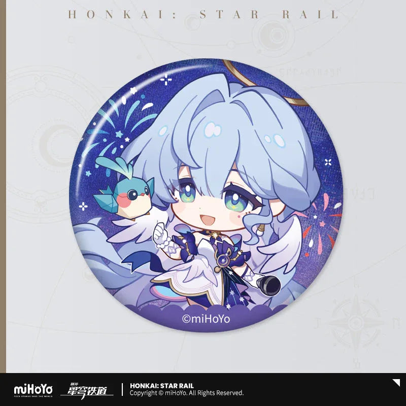 Autumn Festival Series Chibi Tinplate Badge Honkai: Star Rail Robin ACG Go Anime www.acg-go.com Badge, Caelus, Robin, spo-cs-disabled, spo-default, spo-enabled, spo-notify-me-enabled, Stelle, Sunday, Trailblazer