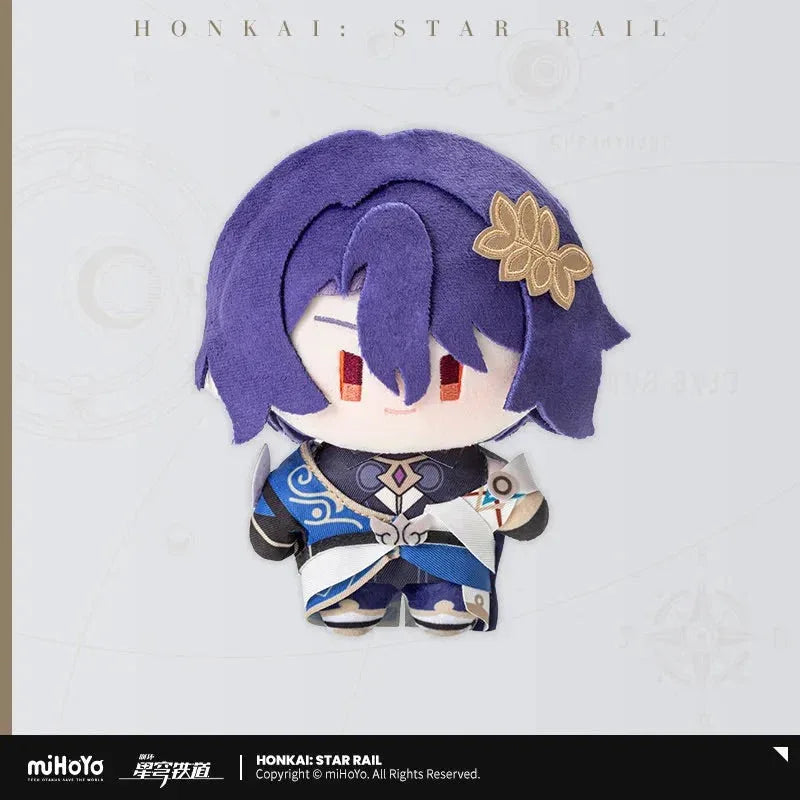 Chibi Doll Series Plush Toy Honkai: Star Rail Dr. Ratio ACG Go Anime www.acg-go.com Acheron, Anaxa, Blade, Castorice, Dan Heng, Dan Heng • Imbibitor Lunae, Dr. Ratio, Firefly, Fu Xuan, Jing Yuan, Jingliu, Kafka, March 7th, Mydei, Phainon, Plush, The Herta