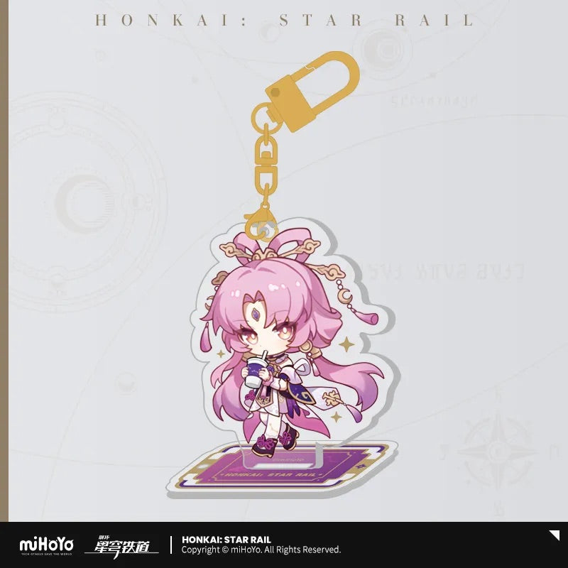 honkai star rail express travel series chibi acrylic keychain ACG GO