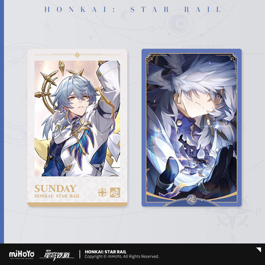 honkai star rail sunday polaroid light cone gift card set not for sale ACG GO