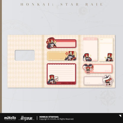 Pom-Pom Exhibition Series Pom-Pom Chibi Sticky Notes Set
