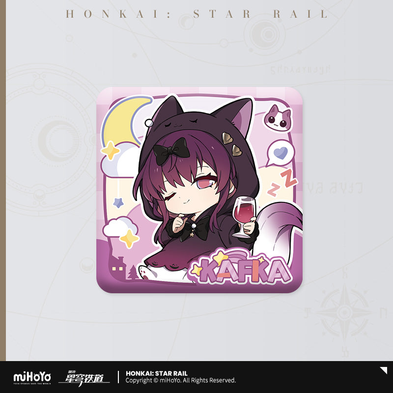 Honkai: Star Rail Girls' Dormitory Series Chibi Square Badge