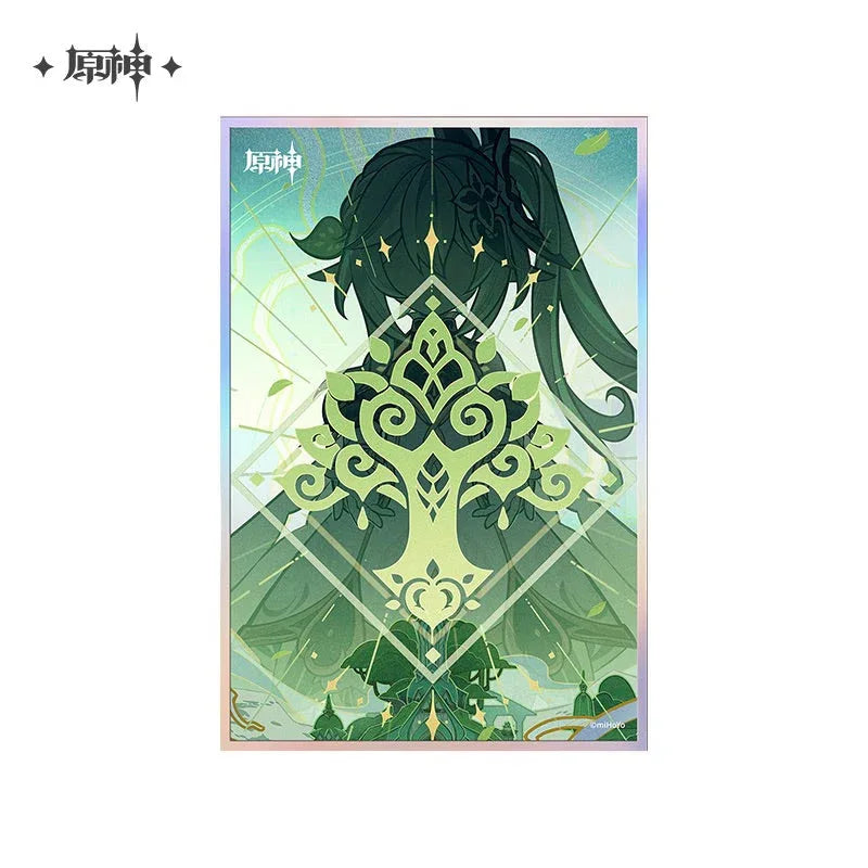 Genius Invokation TCG Series Shikishi Cardboard Genshin Impact Nature and Wisdom ACG Go Anime www.acg-go.com Badge, Diluc, Ganyu, Genshin Impact, Kamisato Ayaka, Kamisato Ayato, Klee, Sangonomiya Kokomi, Shenhe