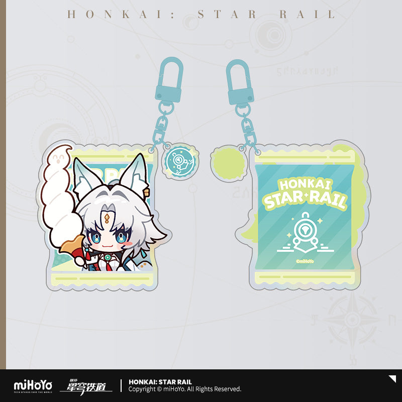 Honkai: Star Rail x KFC 2025 Series Chibi Emoji Acrylic Pendant