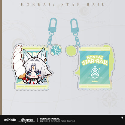 Honkai: Star Rail x KFC 2025 Series Chibi Emoji Acrylic Pendant