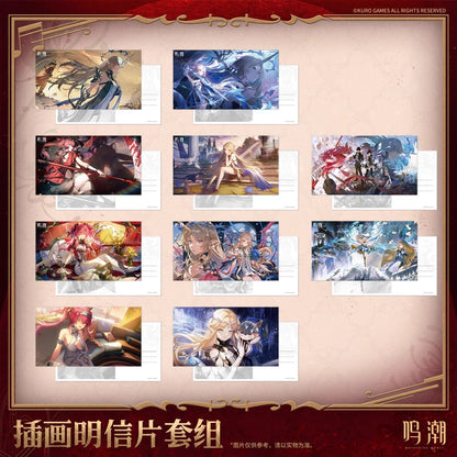 Resonator Theme Illustrated Postcard Set (Phrolova, Cartethyia)