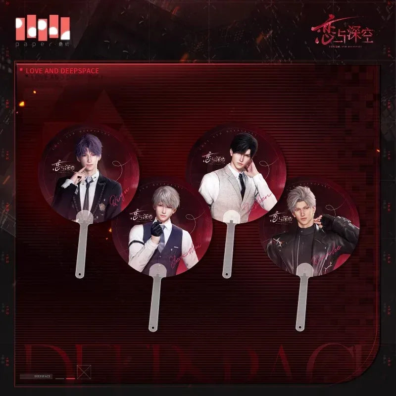 Love and Deepspace Cage Time Series Hand Fan | ACG Go – ACG Go Anime