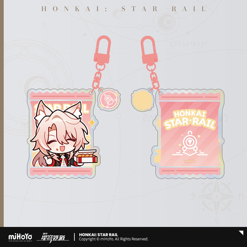 Honkai: Star Rail x KFC 2025 Series Chibi Emoji Acrylic Pendant