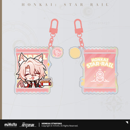 Honkai: Star Rail x KFC 2025 Series Chibi Emoji Acrylic Pendant