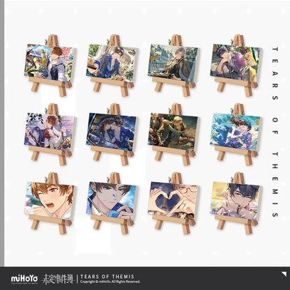 Tears of Themis The Beginning of Always Series Mini Decorative Easel Stand Ornament Luke Pearce A ACG Go Anime www.acg-go.com Art Decor, Artem Wing, Luke Pearce, Marius von Hagen, Tears of Themis, Vyn Richter