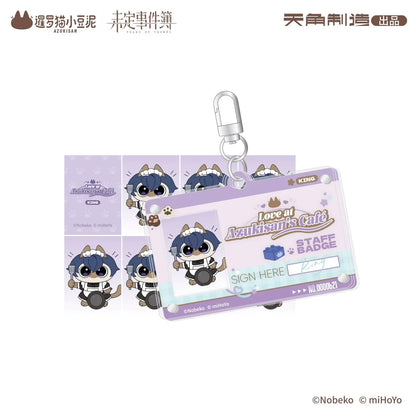 Tears of Themis Love at Azukisan's Café Series ID Photo Acrylic Keychain Set Marius von Hagen ACG Go Anime www.acg-go.com Artem Wing, Luke Pearce, Marius von Hagen, Pendant & Keychain, Tears of Themis, Vyn Richter