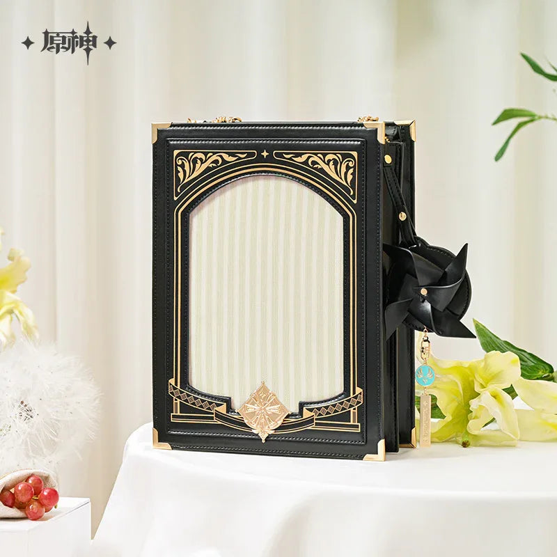 Teyvat's Journey Series Mondstadt Ita bag Genshin Impact Black ACG Go Anime www.acg-go.com Apparel, Itabag, Mondstadt