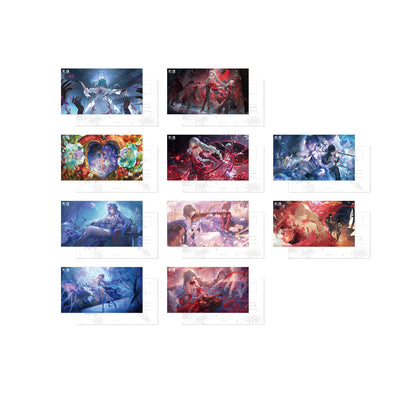 Resonator Theme Illustrated Postcard Set (Phrolova, Cartethyia)