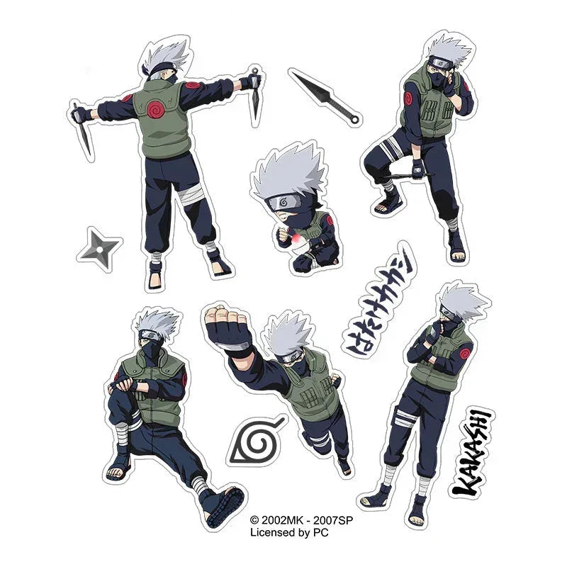 Naruto Small Sticker B - Hatake Kakashi ACG Go Anime www.acg-go.com Hatake Kakashi, Naruto Uzumaki, Sticker