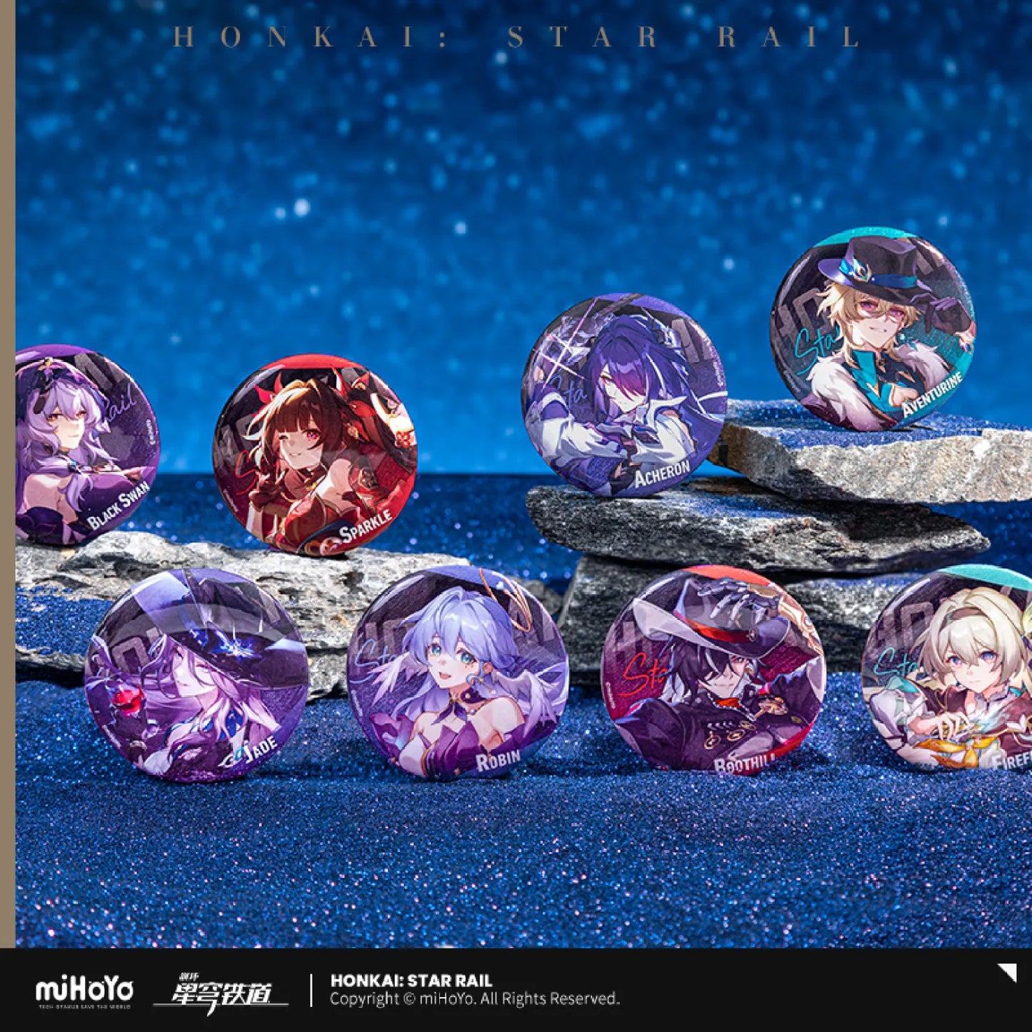 Interstellar Journey Series Tinplate Badge Vol 2