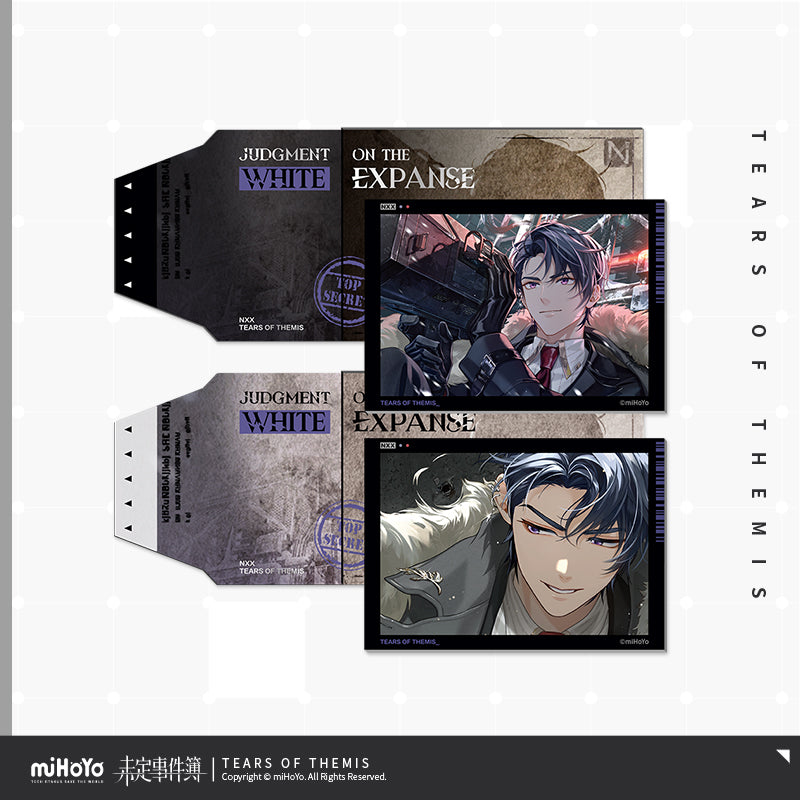 Judgment On The White Expanse Series Tear-off Photo Card Set