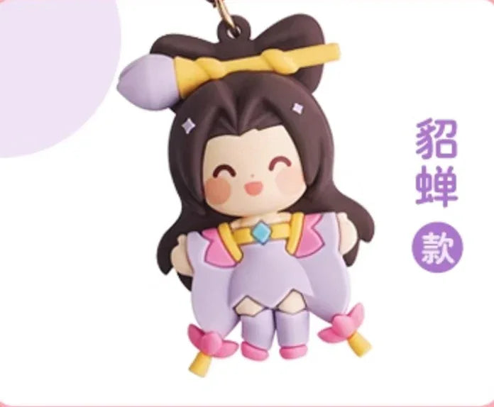 Little Hero Series Resin Pendent Honor of Kings Diaochan ACG Go Anime www.acg-go.com Diaochan, Fang, Honor of Kings, Keyboard, Liu Shan, Sun Bin