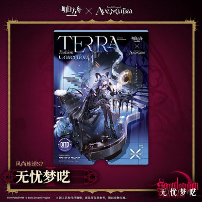 Arknights x Ave Mujica Terra Fashion Connection SP Somniloquium Serenum Series Postcard Set