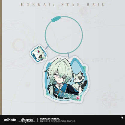 Honkai: Star Rail Little Cat Series Acrylic Keychain