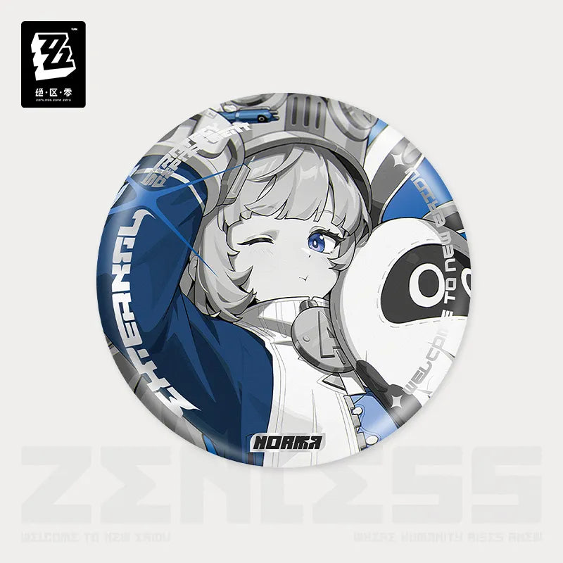 Zenless Zone Zero Mindscape Cinema Series External Strategy Department Reflective Badge